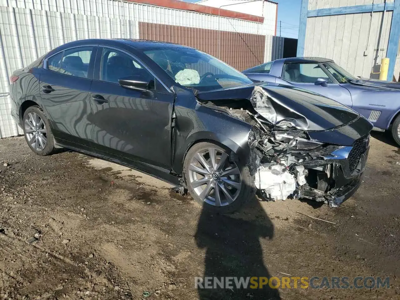 4 Photograph of a damaged car 3MZBPACM7RM418507 MAZDA 3 2024