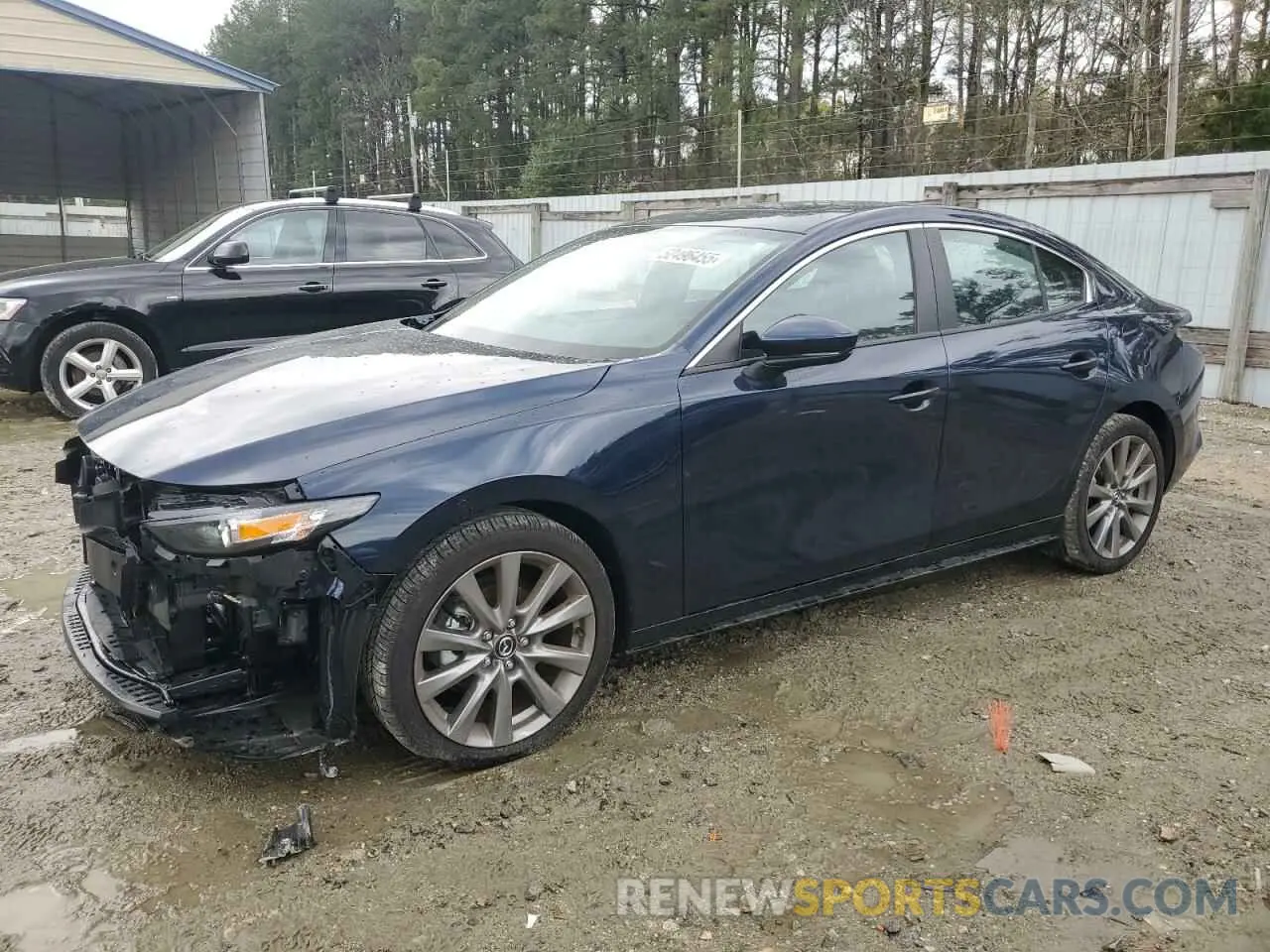 1 Photograph of a damaged car 3MZBPACM7RM424663 MAZDA 3 2024