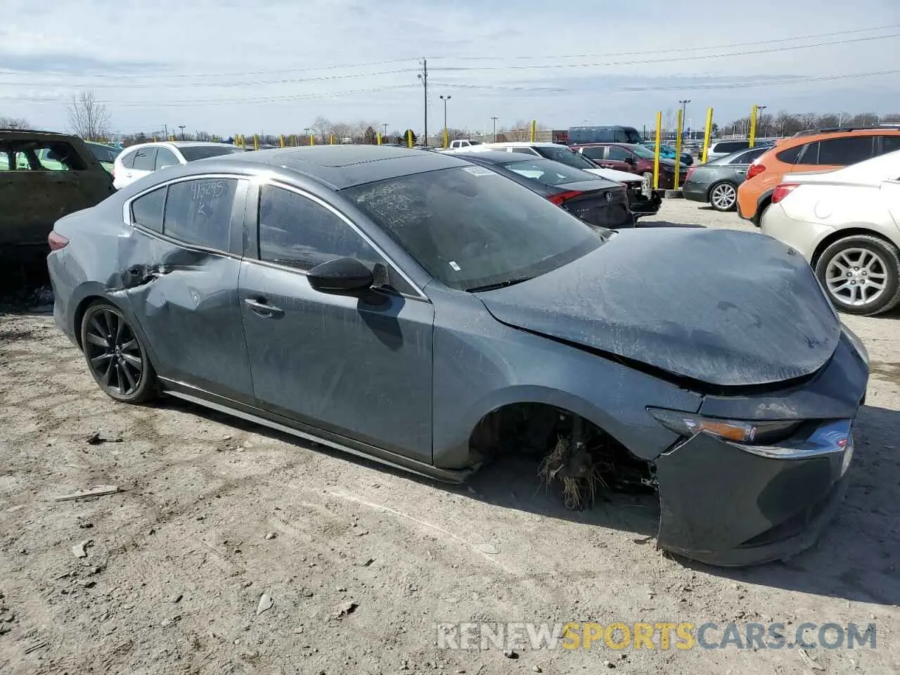 4 Photograph of a damaged car 3MZBPBCM7RM413295 MAZDA 3 2024