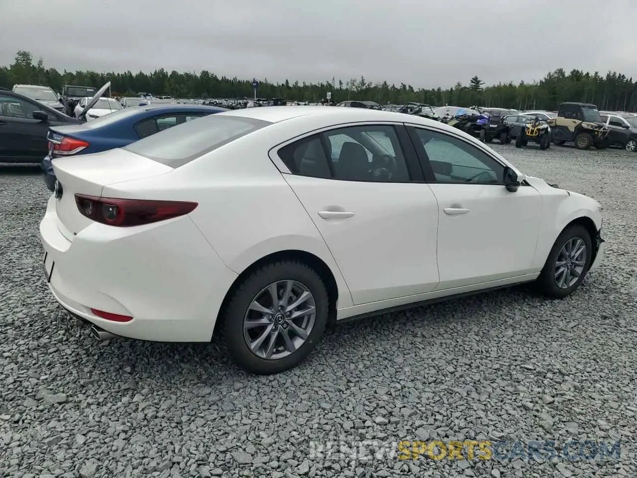 3 Photograph of a damaged car JM1BPACM4R1702189 MAZDA 3 2024