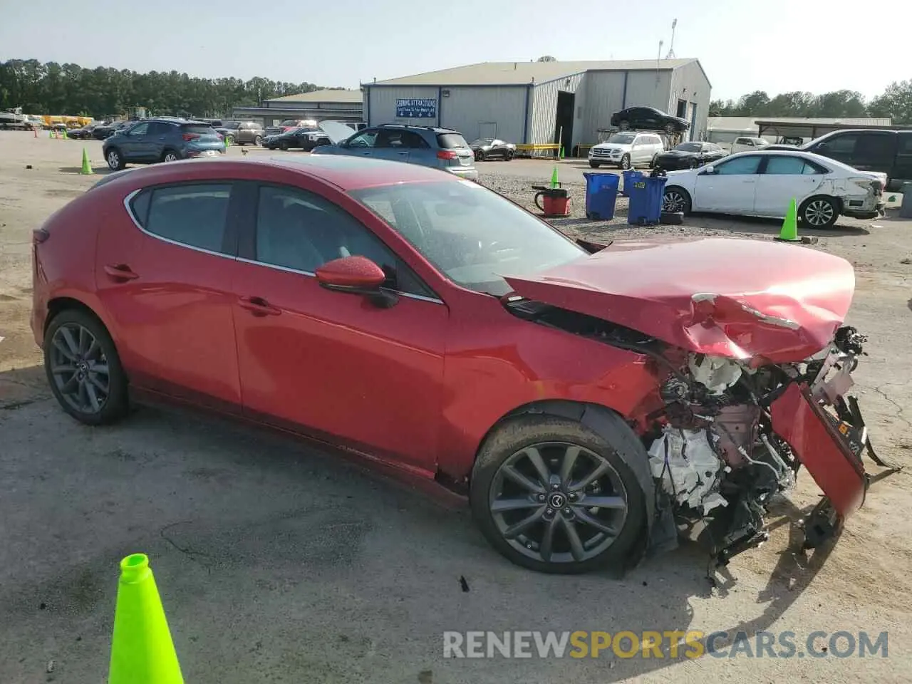4 Photograph of a damaged car JM1BPALM2R1652795 MAZDA 3 2024