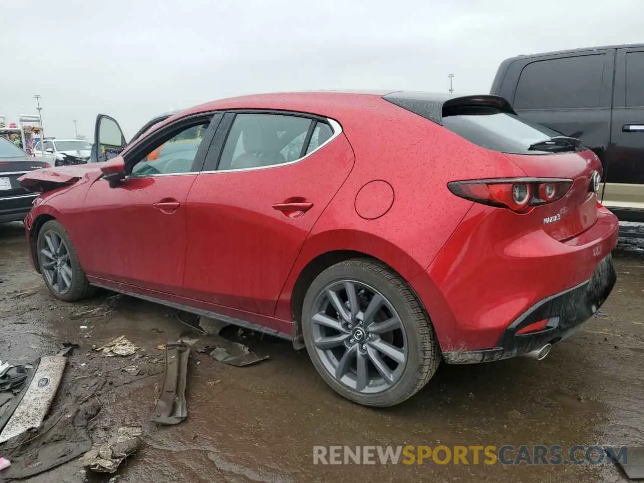 2 Photograph of a damaged car JM1BPALM5R1657246 MAZDA 3 2024
