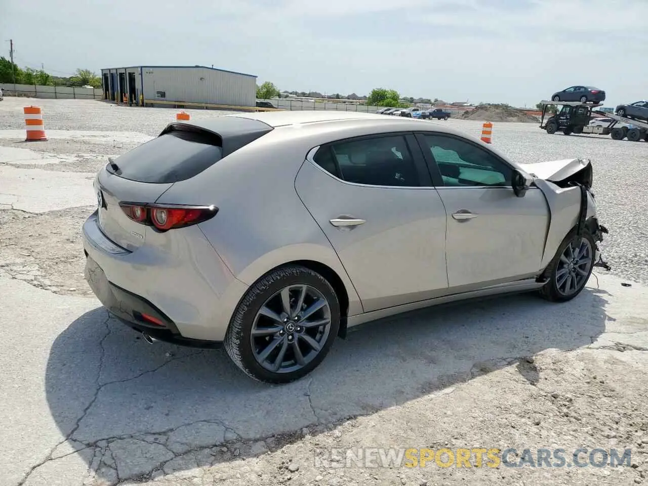 3 Photograph of a damaged car JM1BPALM5R1721303 MAZDA 3 2024