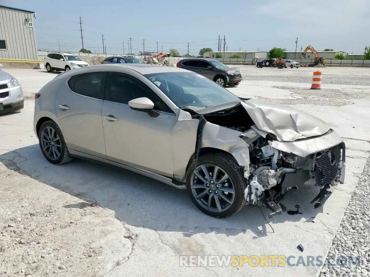 4 Photograph of a damaged car JM1BPALM5R1721303 MAZDA 3 2024