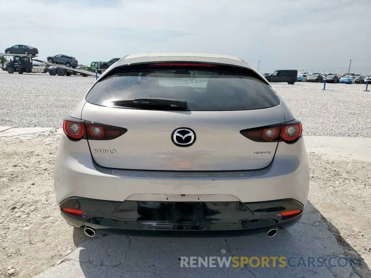 6 Photograph of a damaged car JM1BPALM5R1721303 MAZDA 3 2024