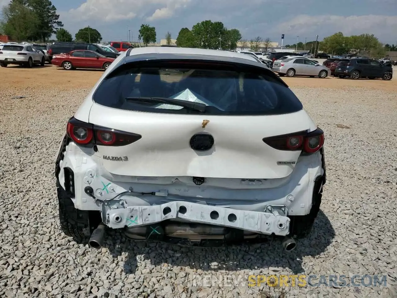 6 Photograph of a damaged car JM1BPALM6R1654162 MAZDA 3 2024