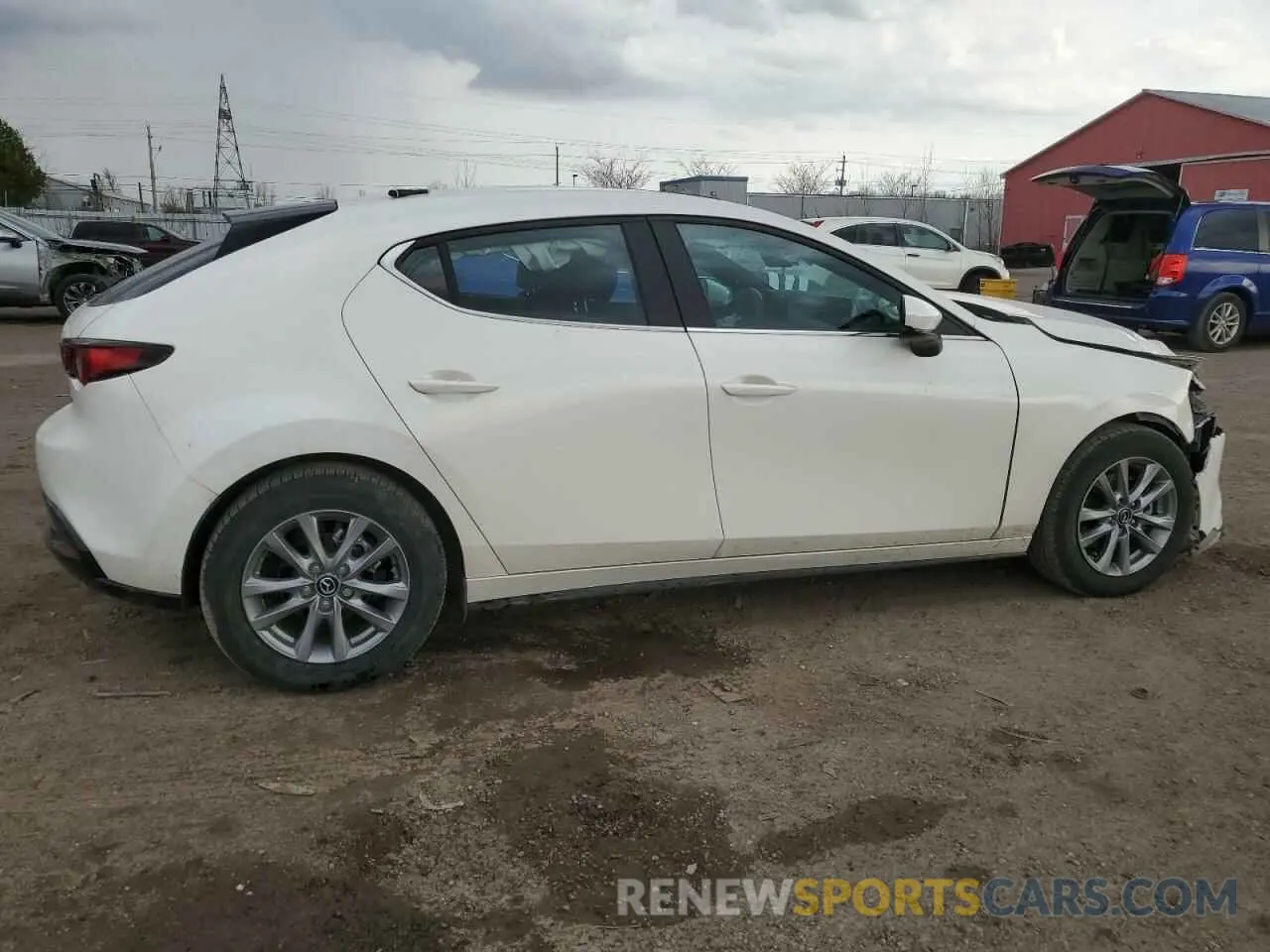 3 Photograph of a damaged car JM1BPBLM8R1655710 MAZDA 3 2024