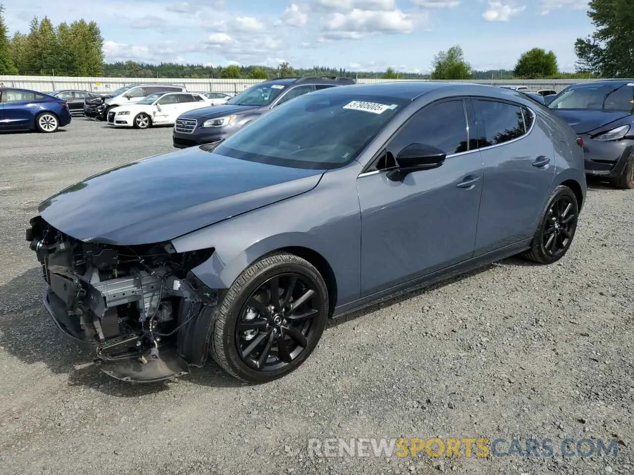 1 Photograph of a damaged car JM1BPBNY1R1721028 MAZDA 3 2024