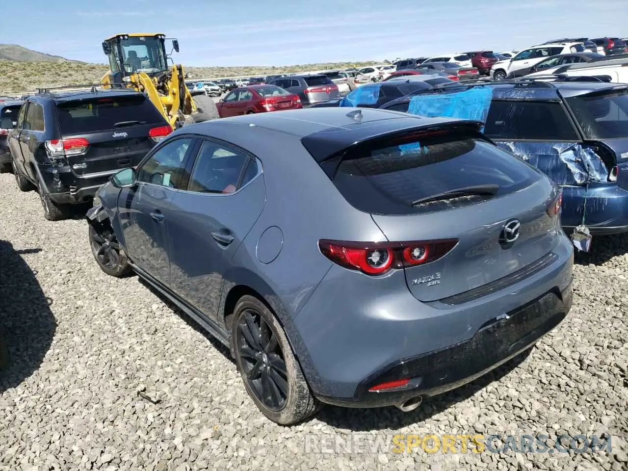 2 Photograph of a damaged car JM1BPBNY2R1714654 MAZDA 3 2024