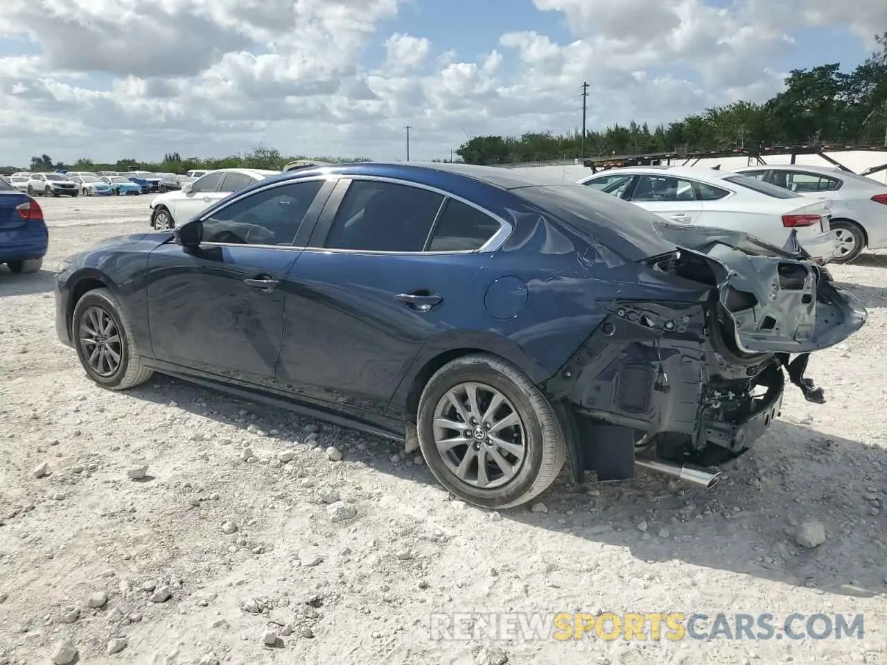 2 Photograph of a damaged car 3MZBPAAM4SM466233 MAZDA 3 2025