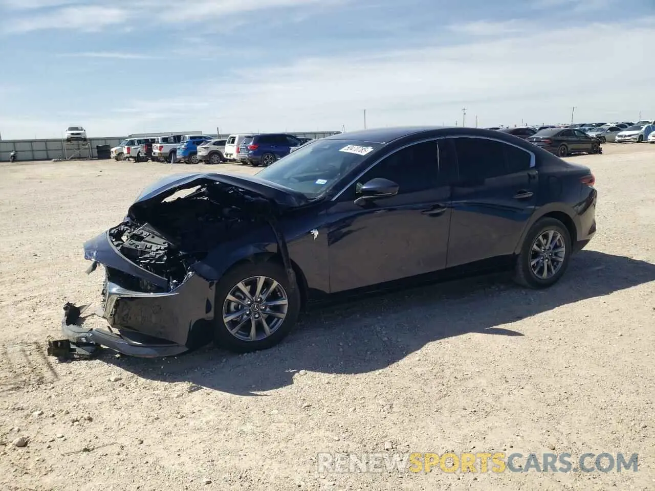 1 Photograph of a damaged car 3MZBPAAM6SM455847 MAZDA 3 2025