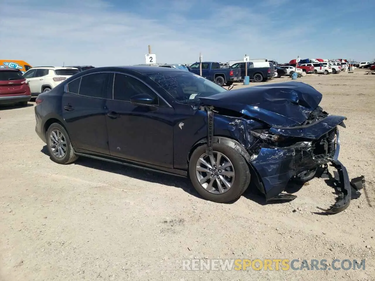4 Photograph of a damaged car 3MZBPAAM6SM455847 MAZDA 3 2025
