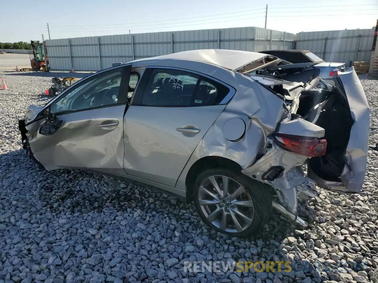 2 Photograph of a damaged car 3MZBPACM6SM456512 MAZDA 3 2025
