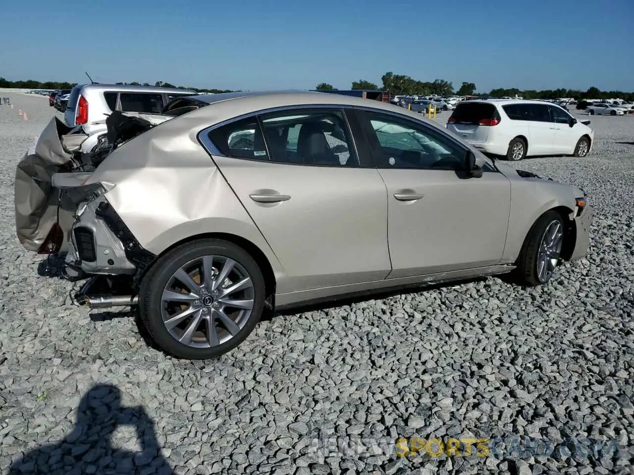 3 Photograph of a damaged car 3MZBPACM6SM456512 MAZDA 3 2025