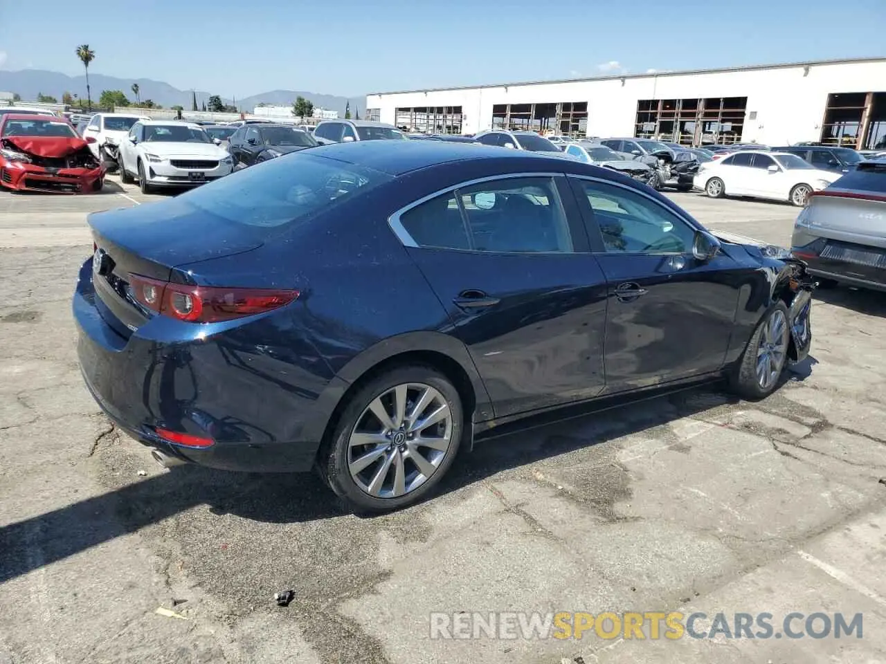 3 Photograph of a damaged car 3MZBPACM9SM457802 MAZDA 3 2025