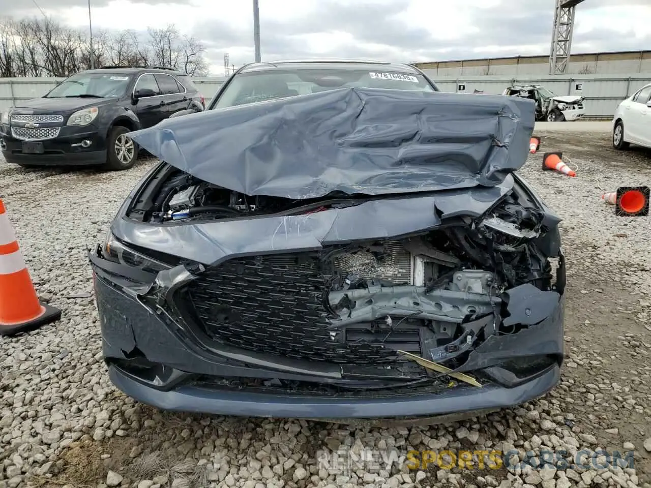 5 Photograph of a damaged car 3MZBPBEY1SM450218 MAZDA 3 2025