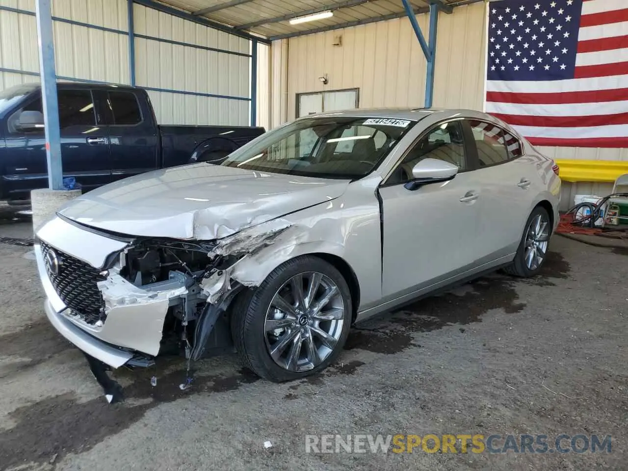 1 Photograph of a damaged car JM1BPACM7S1761503 MAZDA 3 2025