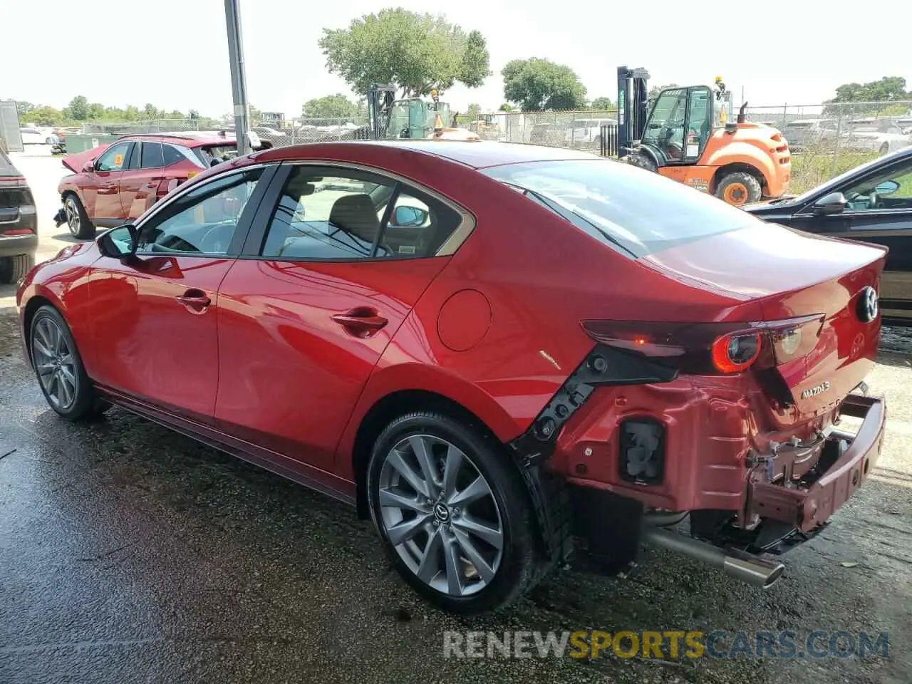 2 Photograph of a damaged car JM1BPACM7S1774204 MAZDA 3 2025