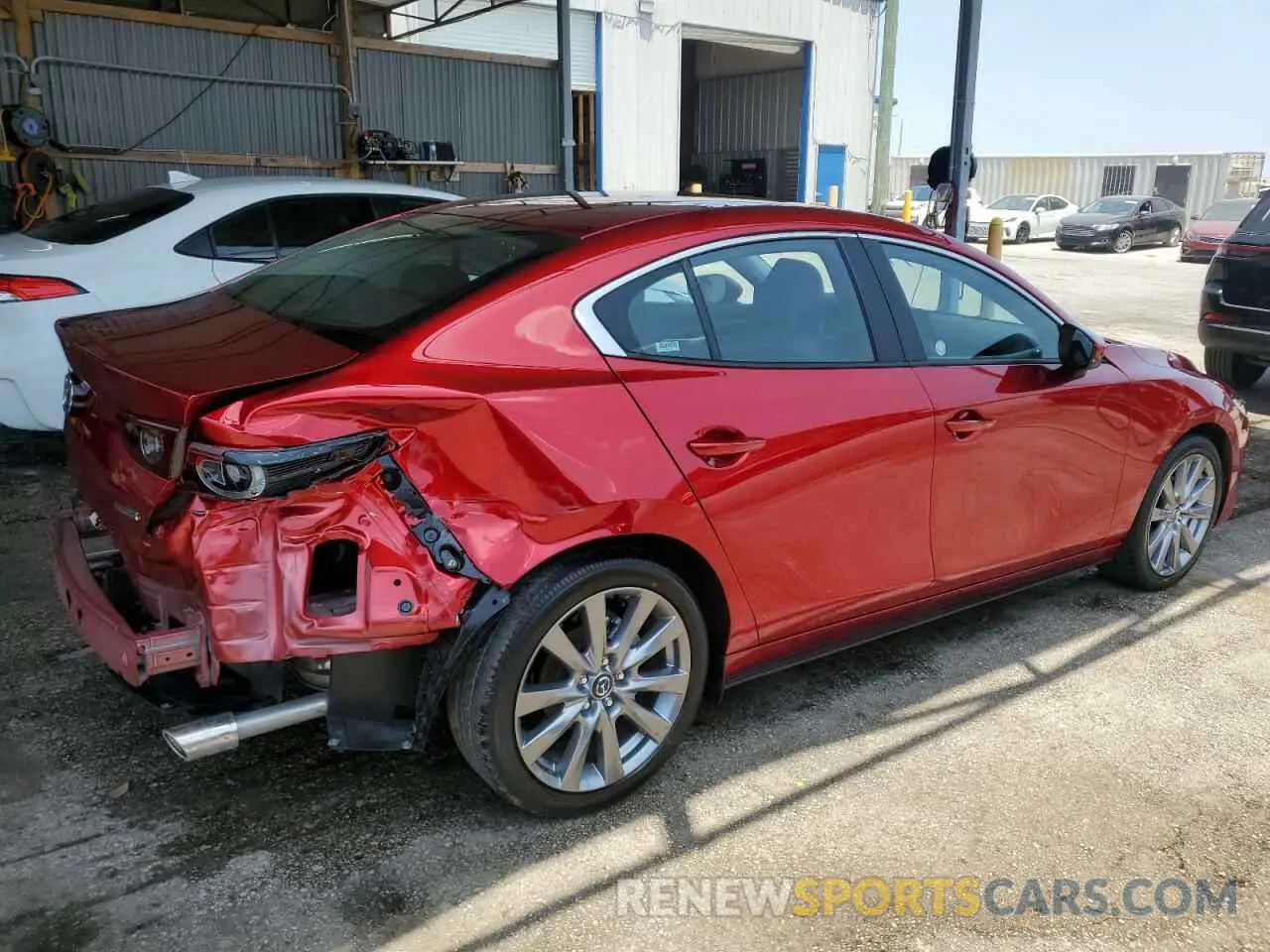3 Photograph of a damaged car JM1BPACM7S1774204 MAZDA 3 2025