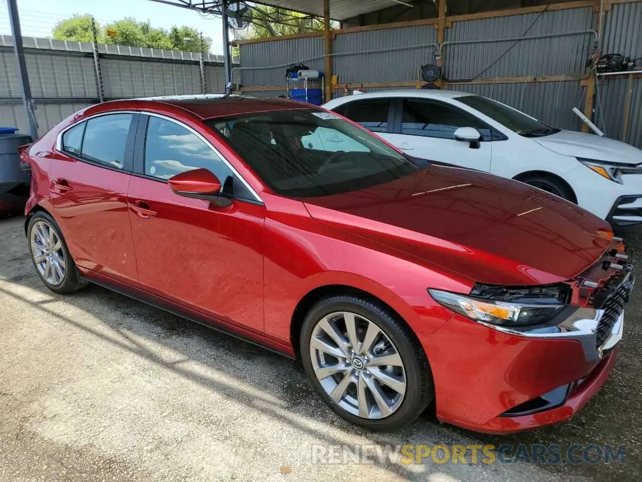 4 Photograph of a damaged car JM1BPACM7S1774204 MAZDA 3 2025