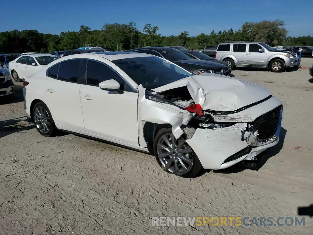 4 Photograph of a damaged car JM1BPACM9S1764810 MAZDA 3 2025