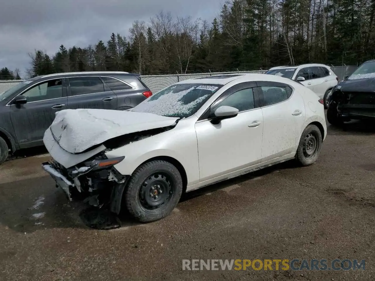 1 Photograph of a damaged car JM1BPAMM5S1757397 MAZDA 3 2025