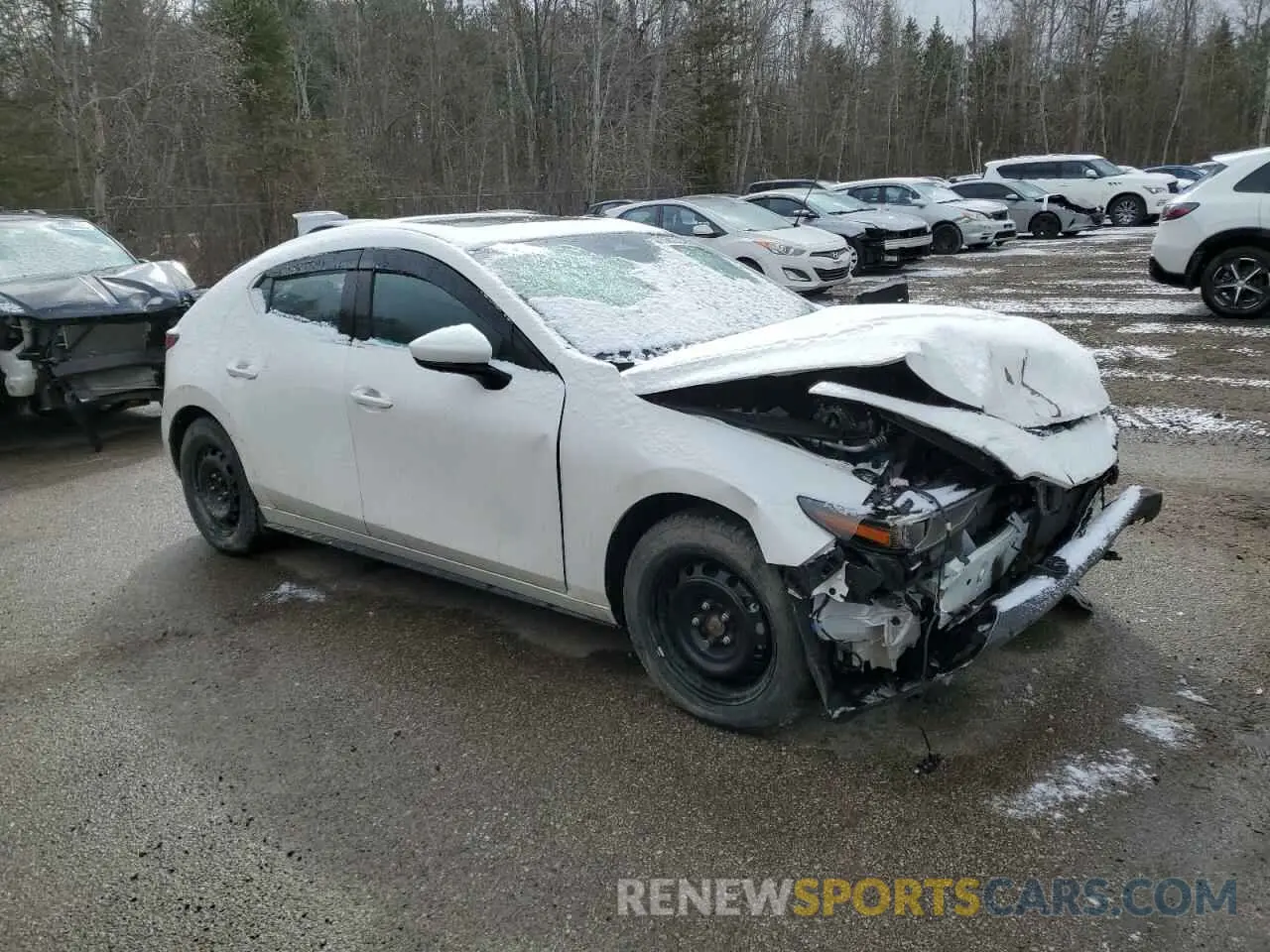 4 Photograph of a damaged car JM1BPAMM5S1757397 MAZDA 3 2025