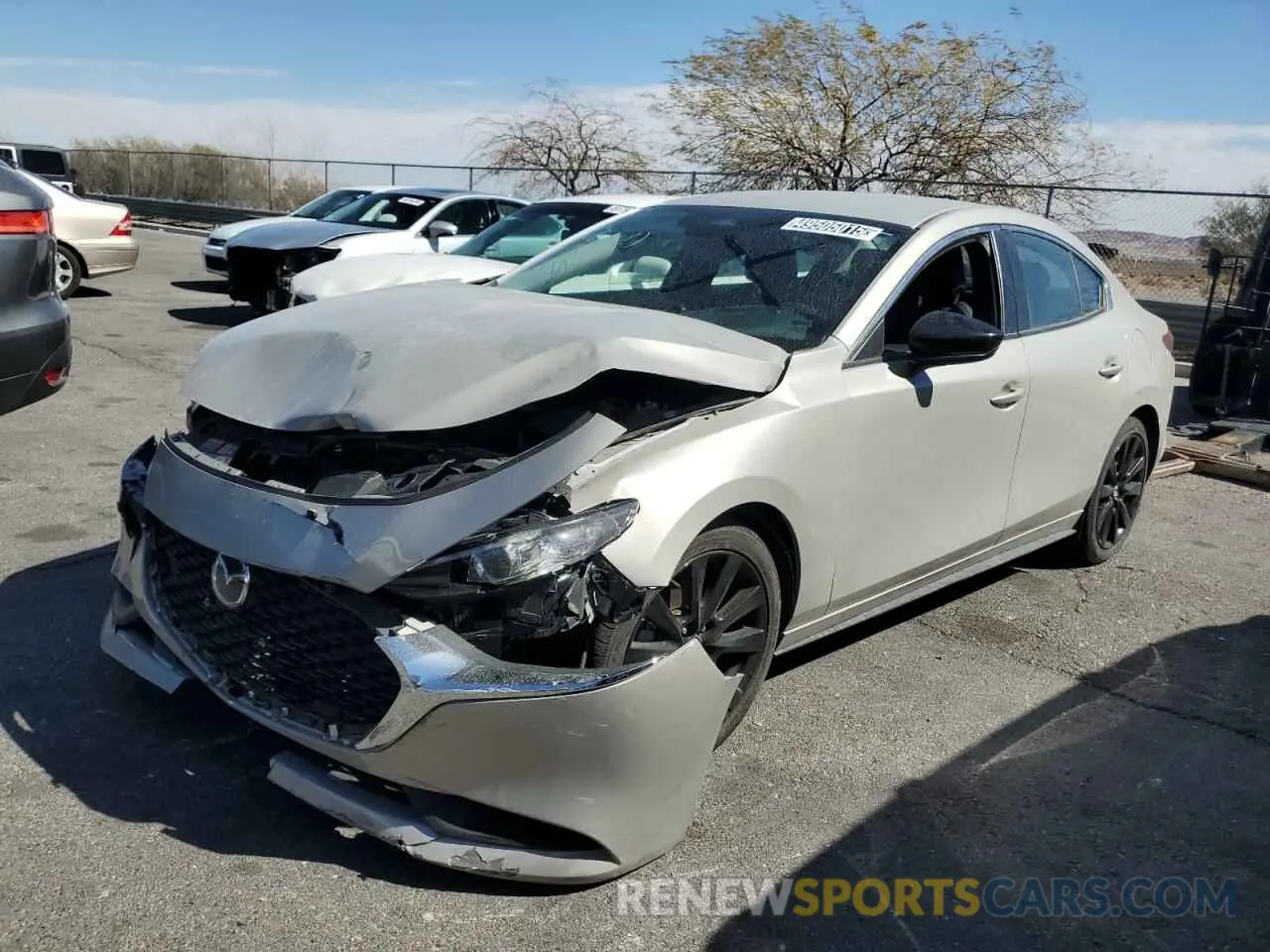 1 Photograph of a damaged car 3MZBPABM0RM428054 MAZDA 3 SELECT S 2024
