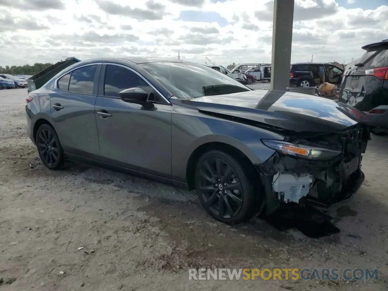 4 Photograph of a damaged car 3MZBPABM3RM405450 MAZDA 3 SELECT S 2024