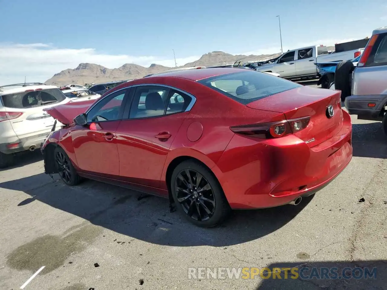 2 Photograph of a damaged car 3MZBPABM4RM413041 MAZDA 3 SELECT S 2024