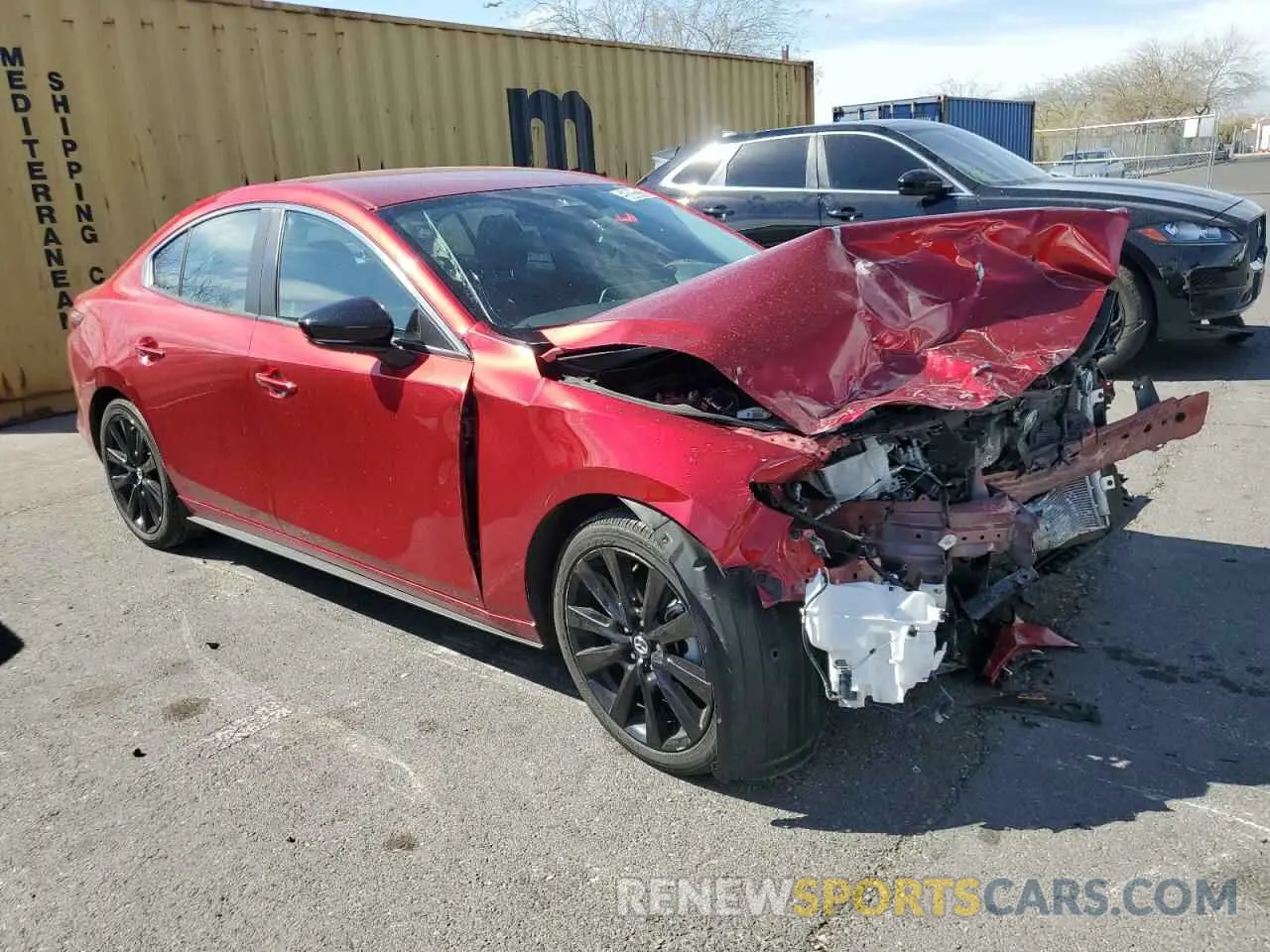 4 Photograph of a damaged car 3MZBPABM4RM413041 MAZDA 3 SELECT S 2024
