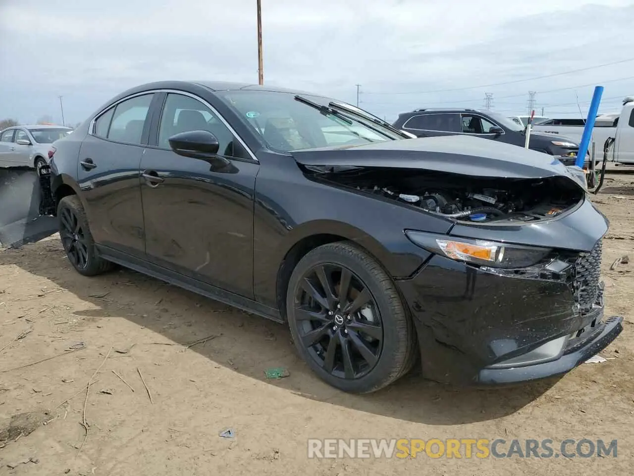 4 Photograph of a damaged car 3MZBPABM4RM415114 MAZDA 3 SELECT S 2024