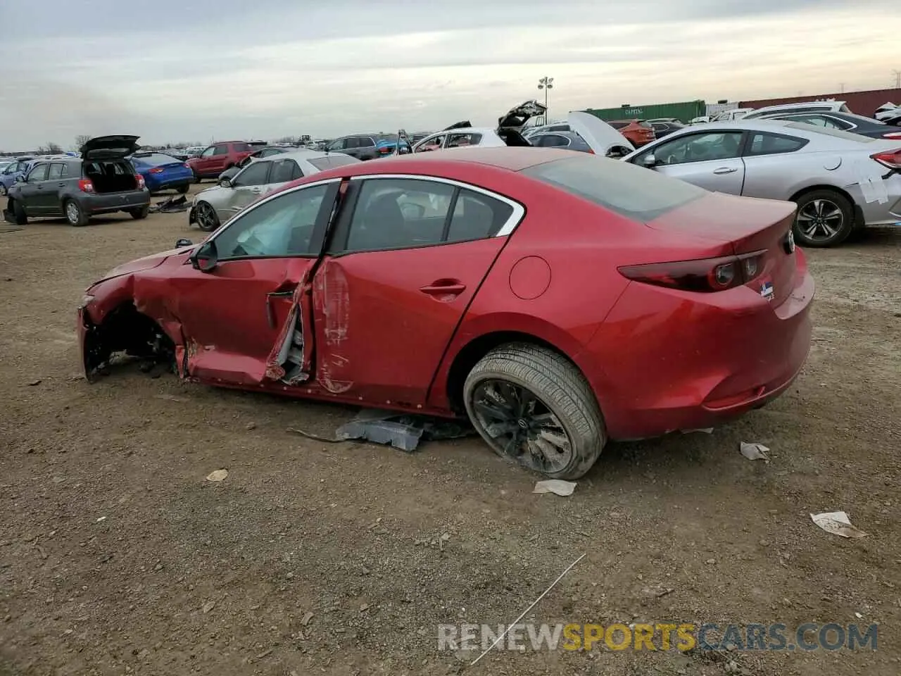 2 Photograph of a damaged car 3MZBPABM8RM401670 MAZDA 3 SELECT S 2024