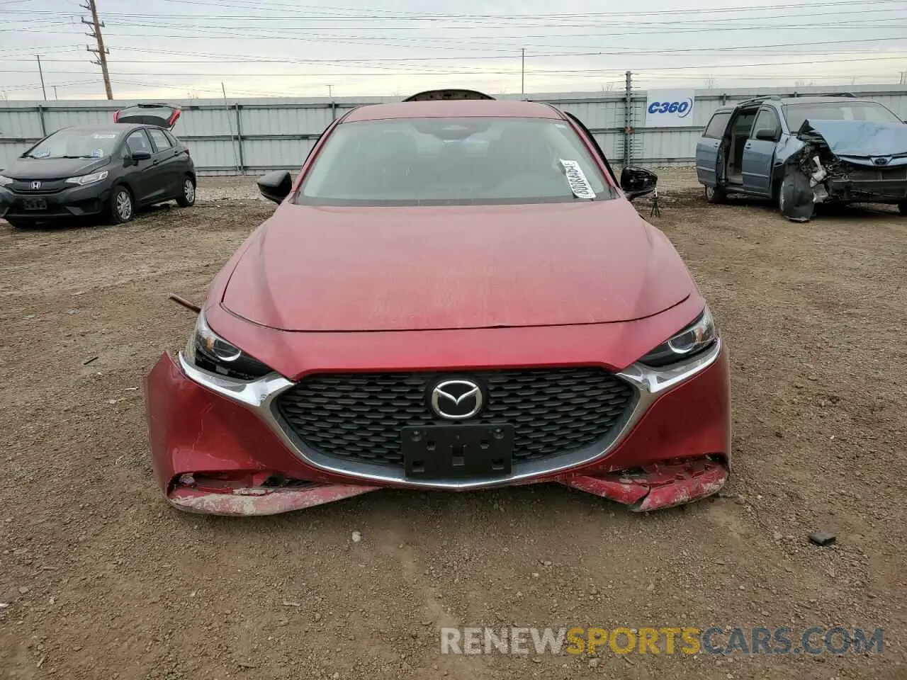5 Photograph of a damaged car 3MZBPABM8RM401670 MAZDA 3 SELECT S 2024