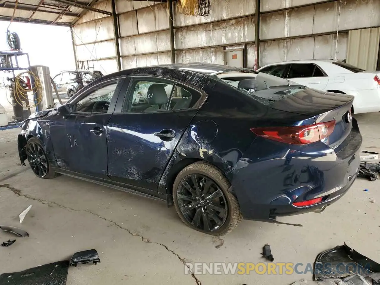 2 Photograph of a damaged car 3MZBPABM8RM426827 MAZDA 3 SELECT S 2024