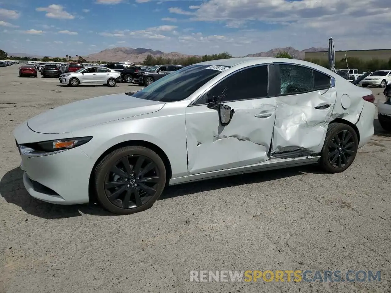 1 Photograph of a damaged car 3MZBPABM8RM432742 MAZDA 3 SELECT S 2024