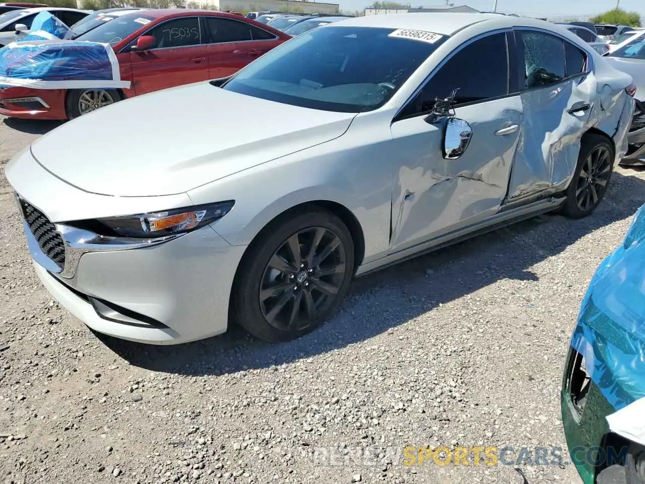 2 Photograph of a damaged car 3MZBPABM8RM432742 MAZDA 3 SELECT S 2024