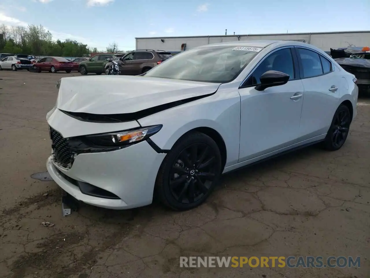 1 Photograph of a damaged car 3MZBPABM9RM410054 MAZDA 3 SELECT S 2024