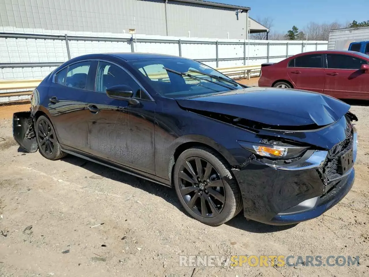 4 Photograph of a damaged car 3MZBPABM9RM431275 MAZDA 3 SELECT S 2024