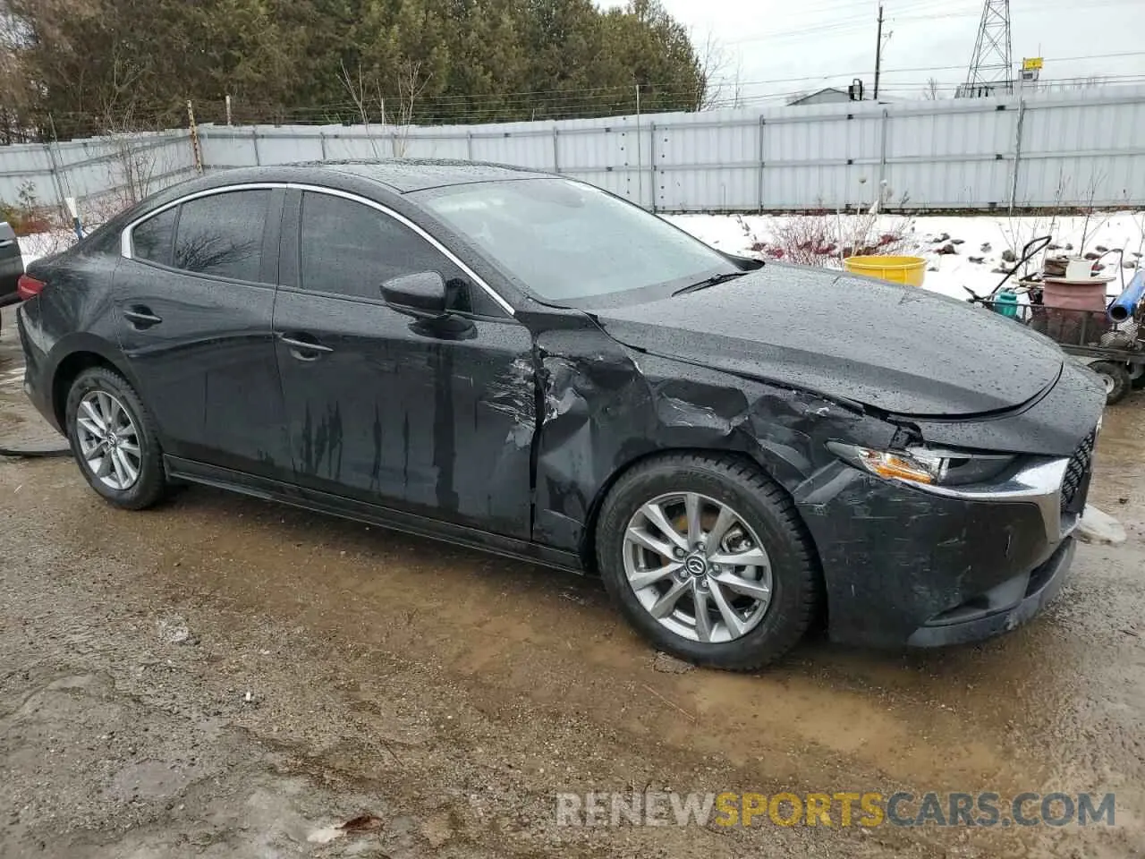 4 Photograph of a damaged car JM1BPABM5R1708570 MAZDA 3 SELECT S 2024