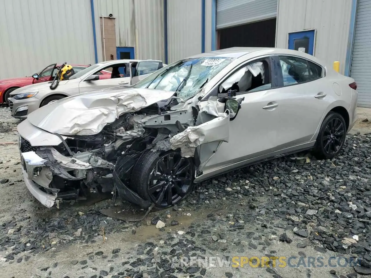 1 Photograph of a damaged car 3MZBPABM0SM460122 MAZDA 3 SELECT S 2025