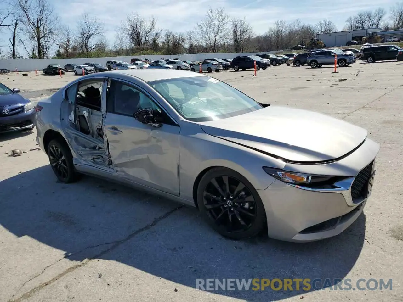 4 Photograph of a damaged car 3MZBPABM1SM458167 MAZDA 3 SELECT S 2025
