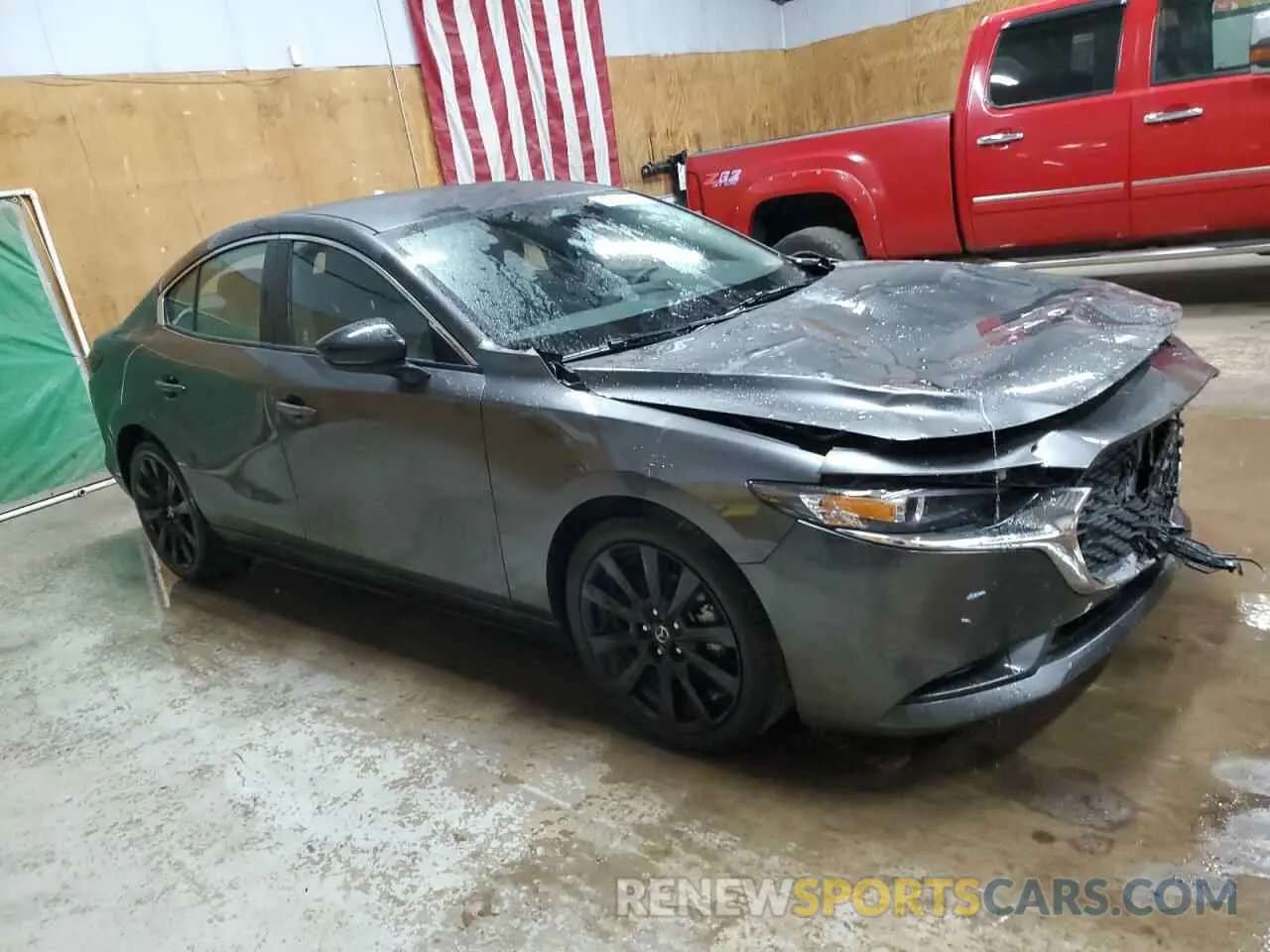 4 Photograph of a damaged car 3MZBPABM2SM458226 MAZDA 3 SELECT S 2025