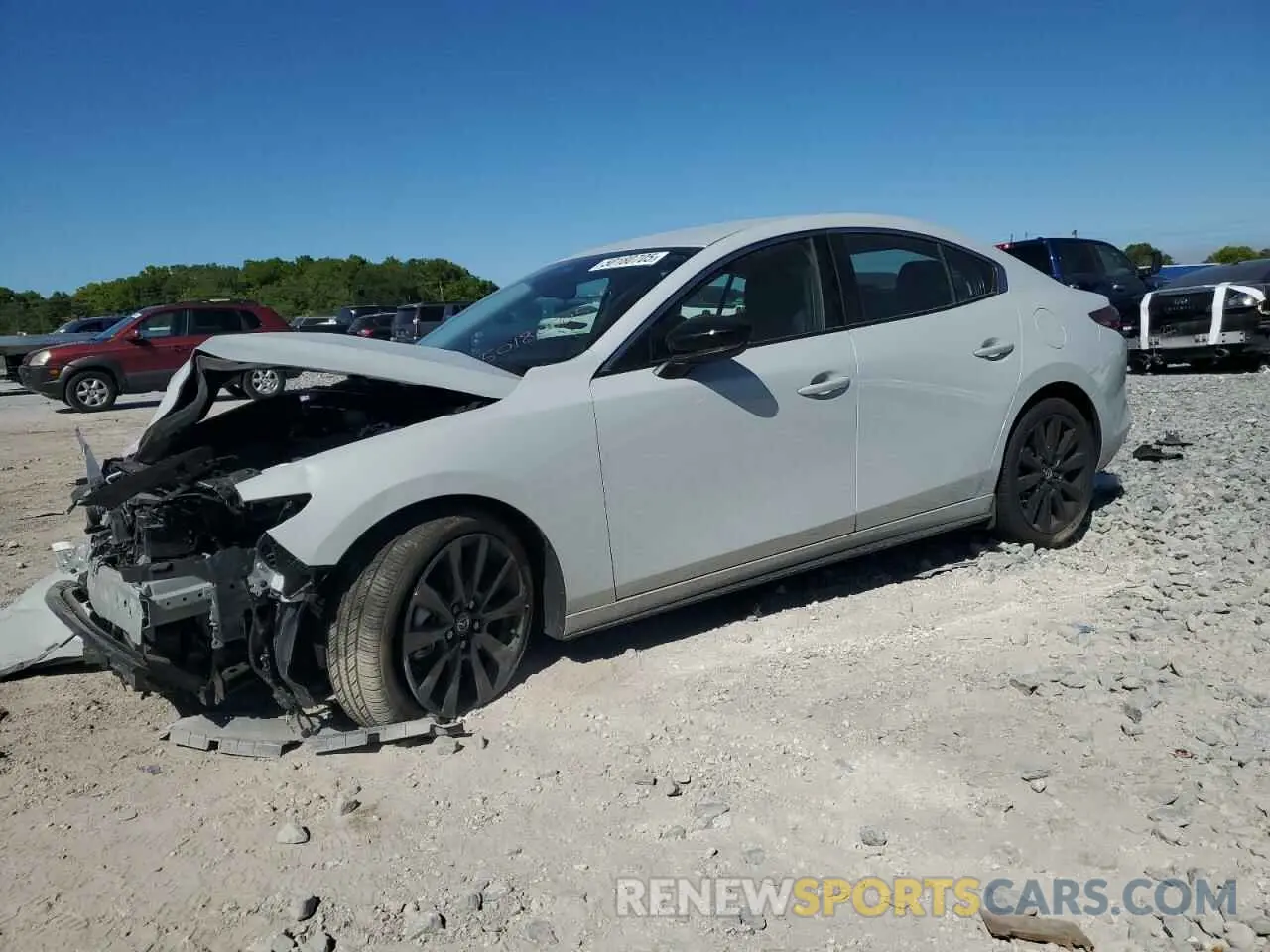 1 Photograph of a damaged car 3MZBPABMXSM455123 MAZDA 3 SELECT S 2025