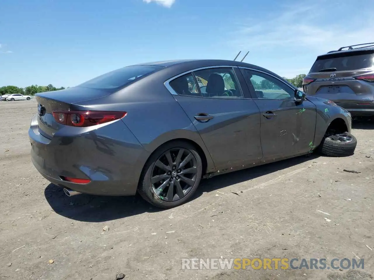 3 Photograph of a damaged car JM1BPABM2S1766402 MAZDA 3 SELECT S 2025