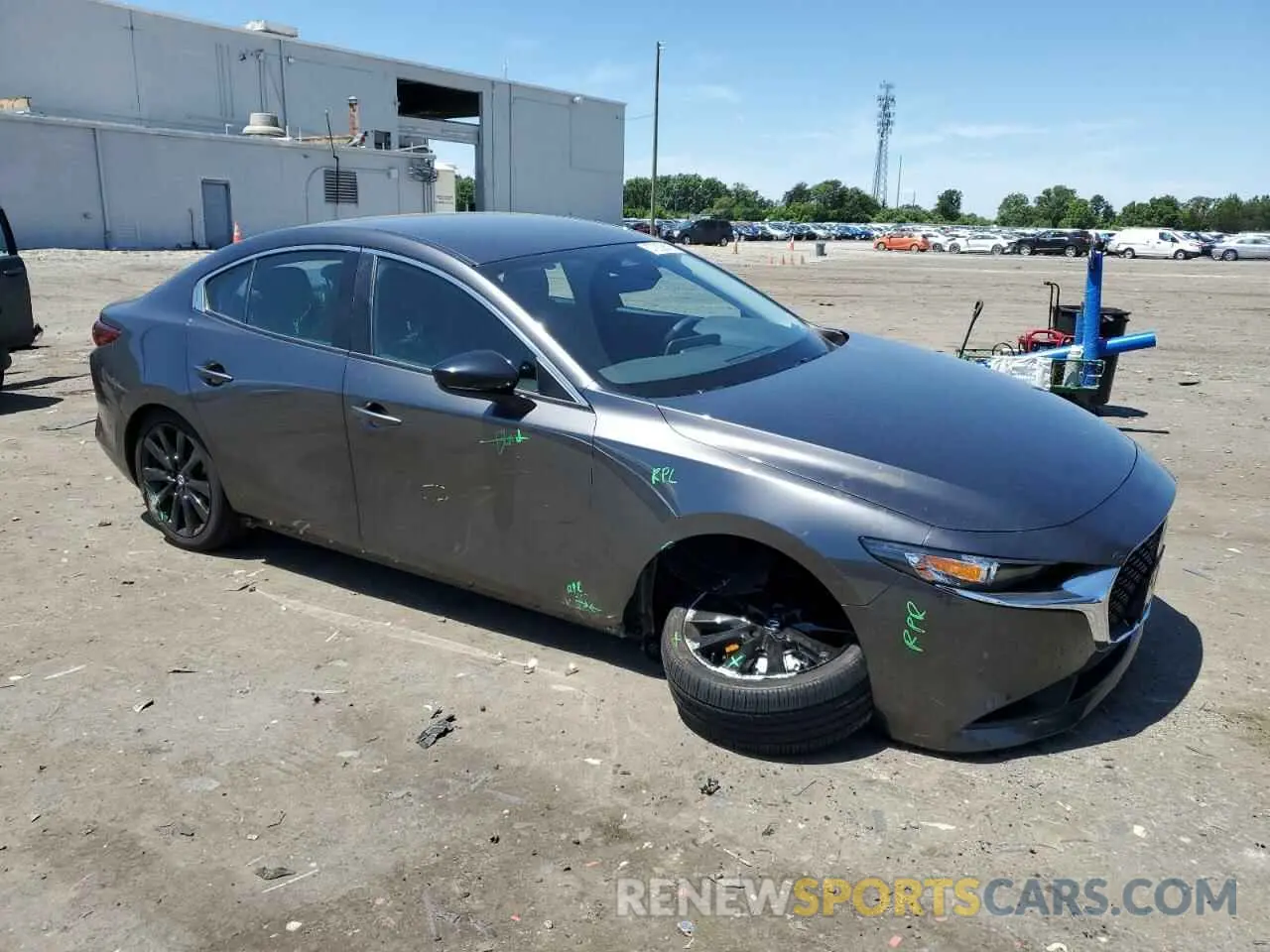 4 Photograph of a damaged car JM1BPABM2S1766402 MAZDA 3 SELECT S 2025