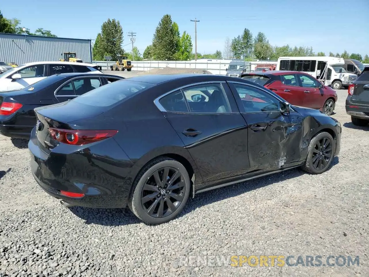 3 Photograph of a damaged car JM1BPABMXS1763134 MAZDA 3 SELECT S 2025