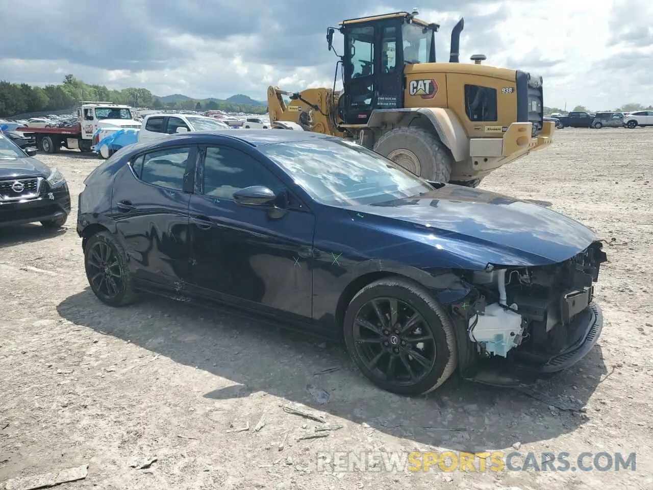 4 Photograph of a damaged car JM1BPAKM7S1751295 MAZDA 3 SELECT S 2025