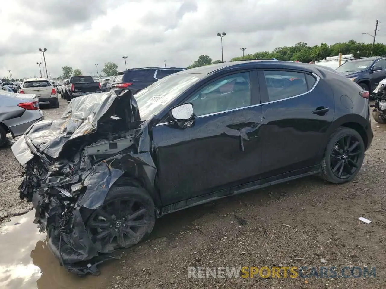 1 Photograph of a damaged car JM1BPAKM8S1752634 MAZDA 3 SELECT S 2025