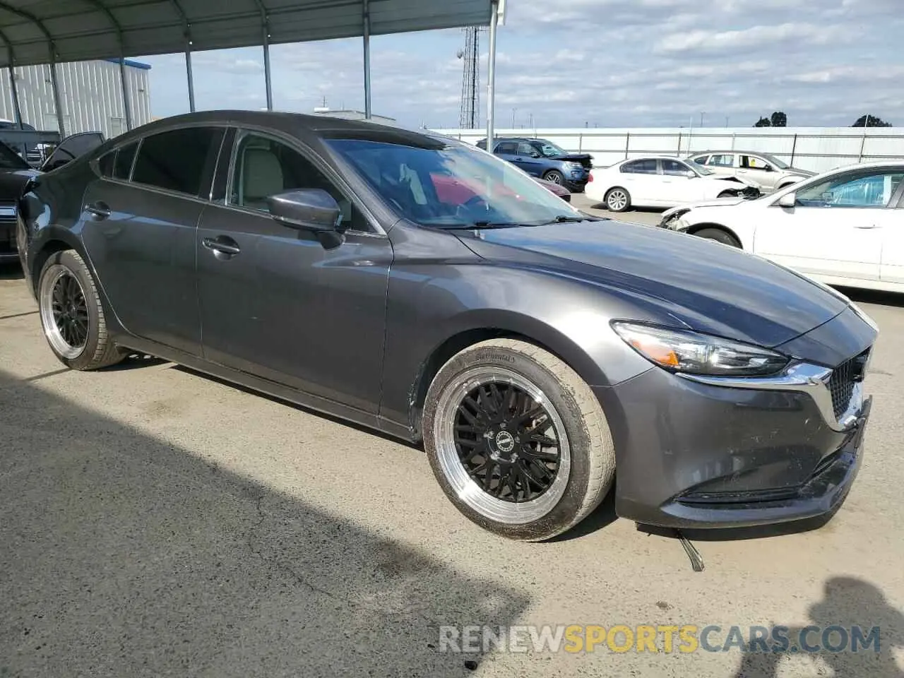 4 Photograph of a damaged car JM1GL1TY2K1501420 MAZDA 6 2019